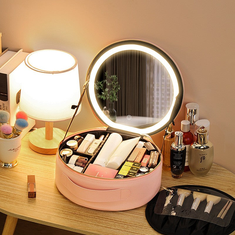 Cosmetic Bag With Mirror